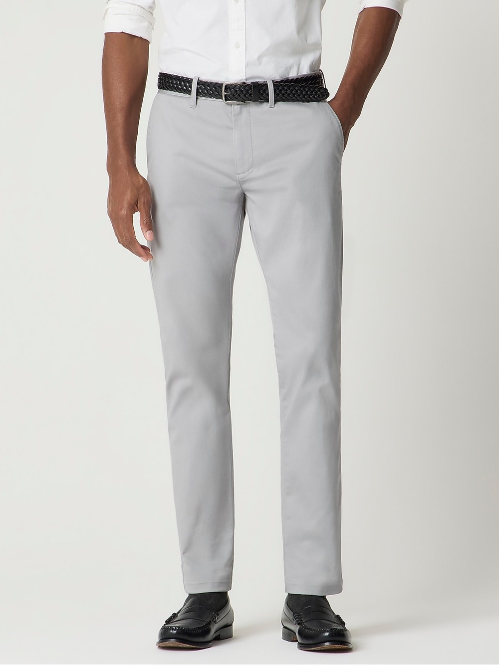 NWT J. Crew Slim-fit Original Chino Pant Polished Stone Light Gray Size 32x32